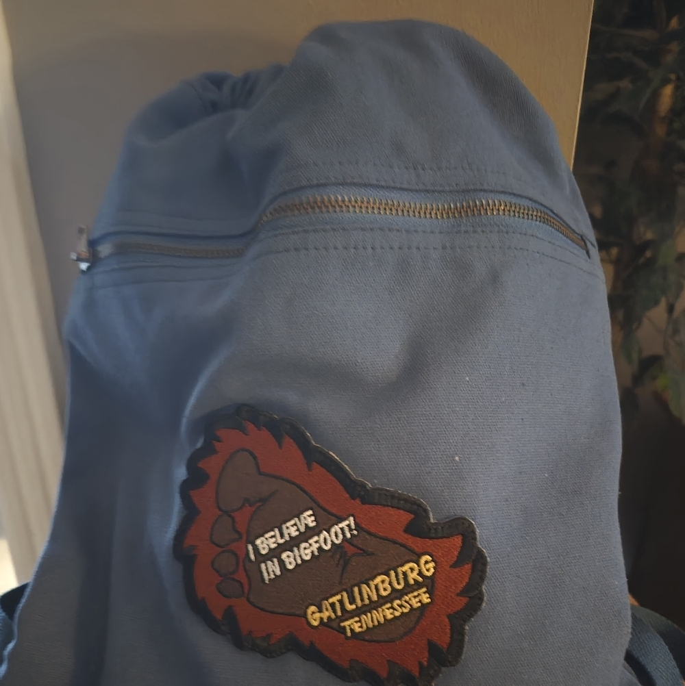 Backpack Cinchsack with Bigfoot Patch